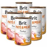 Pachet Conserve Caini Brit pate and meat Turkey